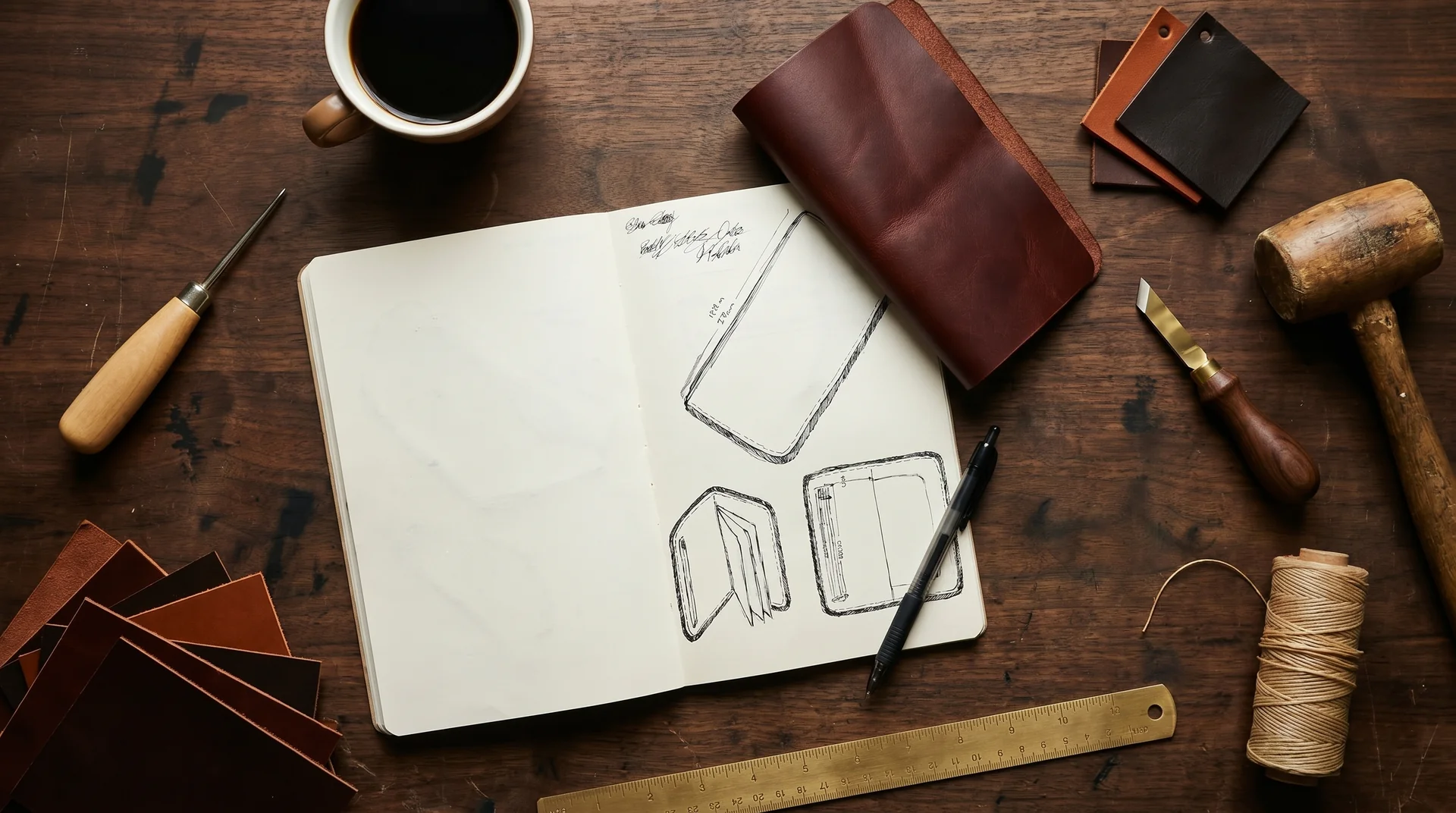 Custom leather projects — bespoke design and manufacturing by MORAES in Colombia