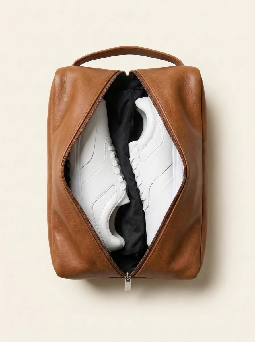 MORAES Shoe Bag — holding a pair of shoes