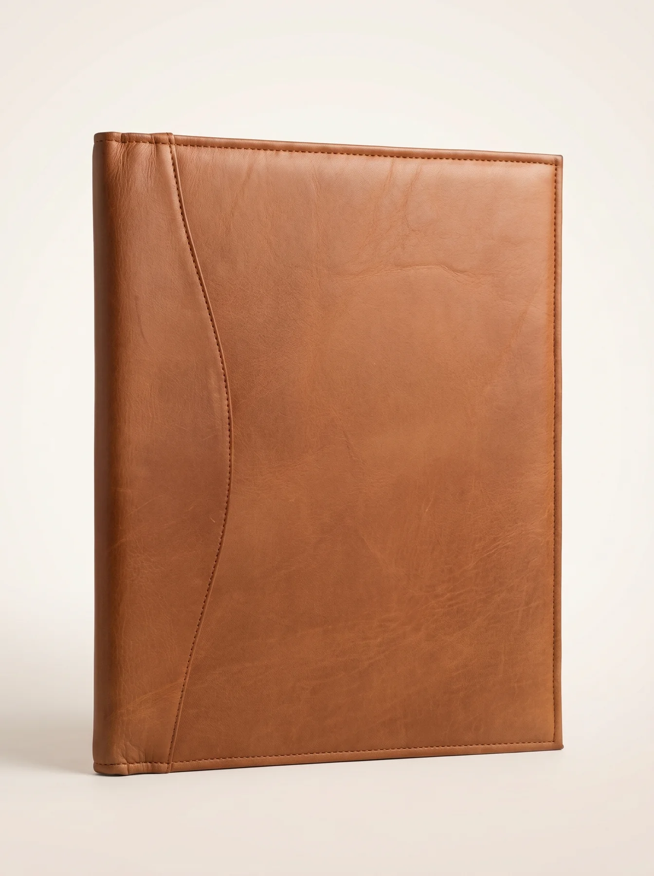 MORAES Leather Padfolio — editorial view
