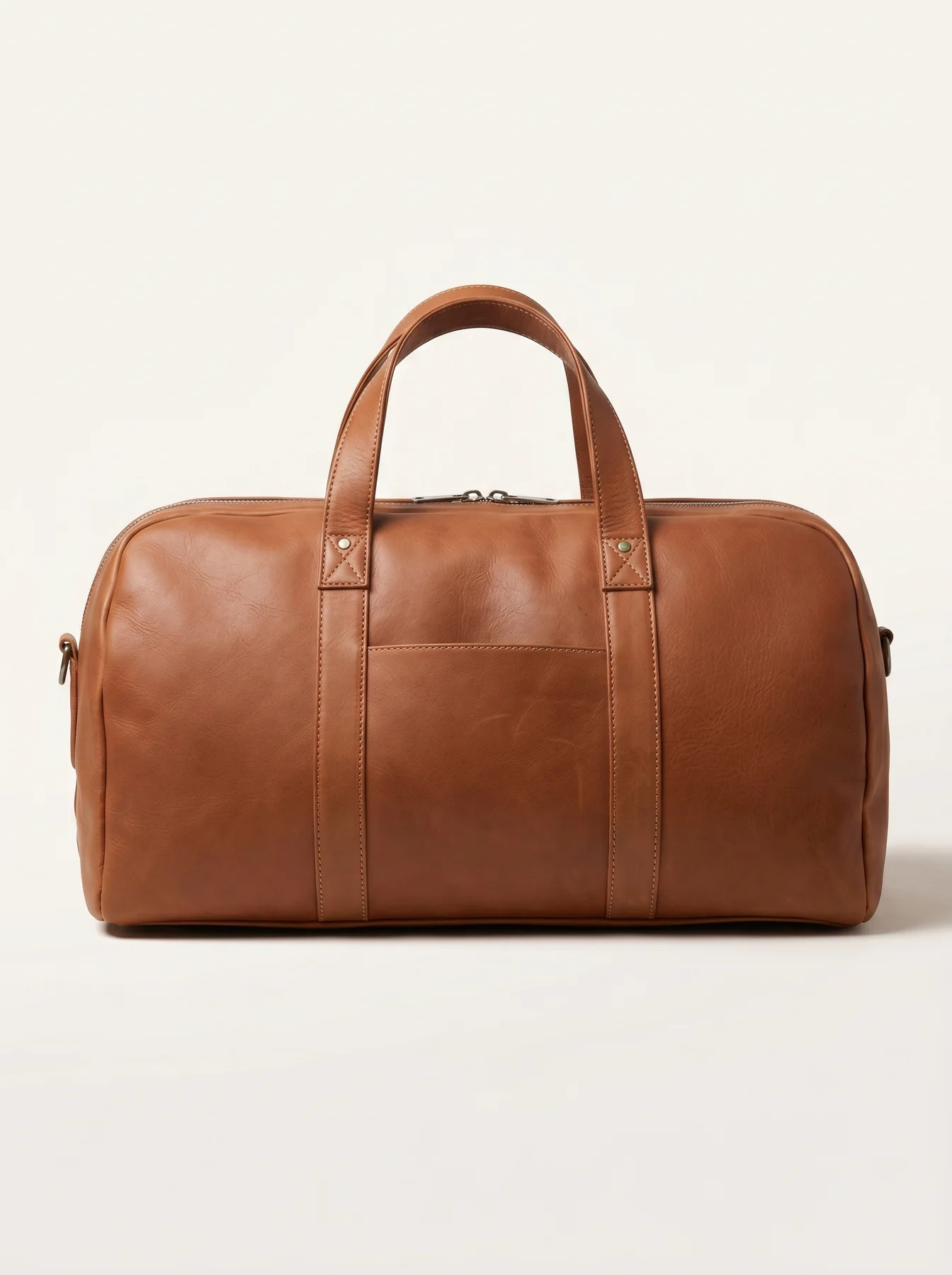 MORAES leather travel duffle